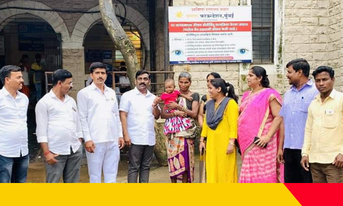 Voluinteers from Ingersoll Rand India